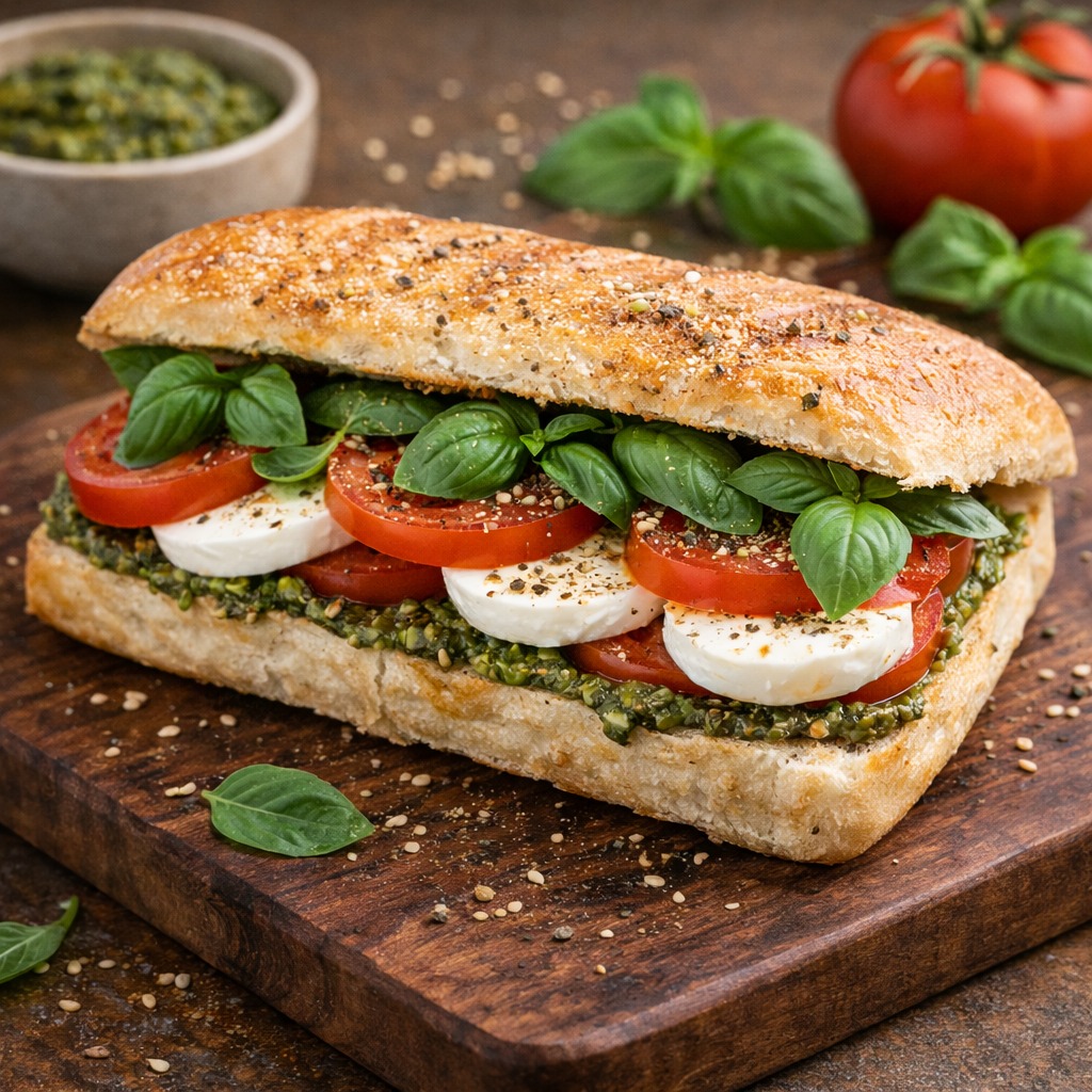 Focaccia Caprese